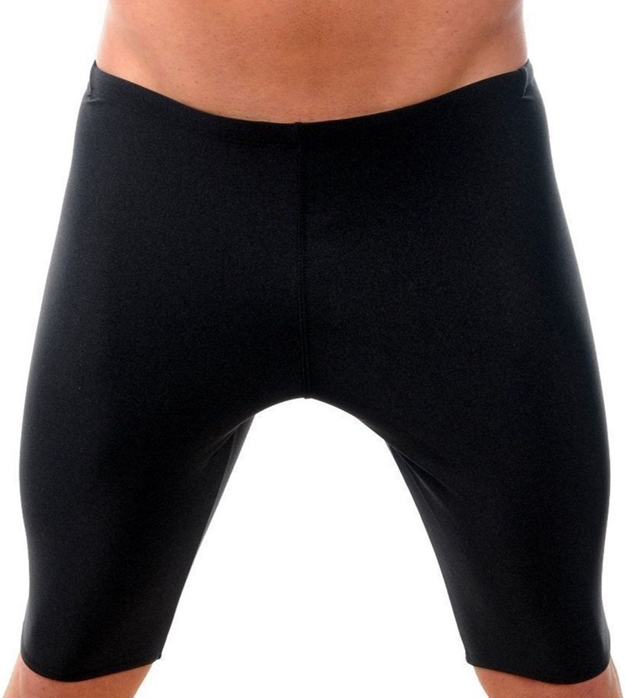 Solid Men Black Tights-image-34