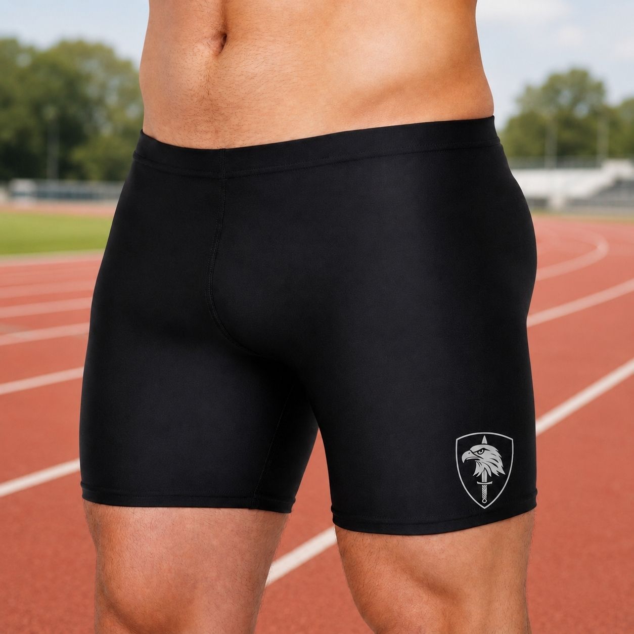 the royal tech Solid Men Black Tights-picture-32