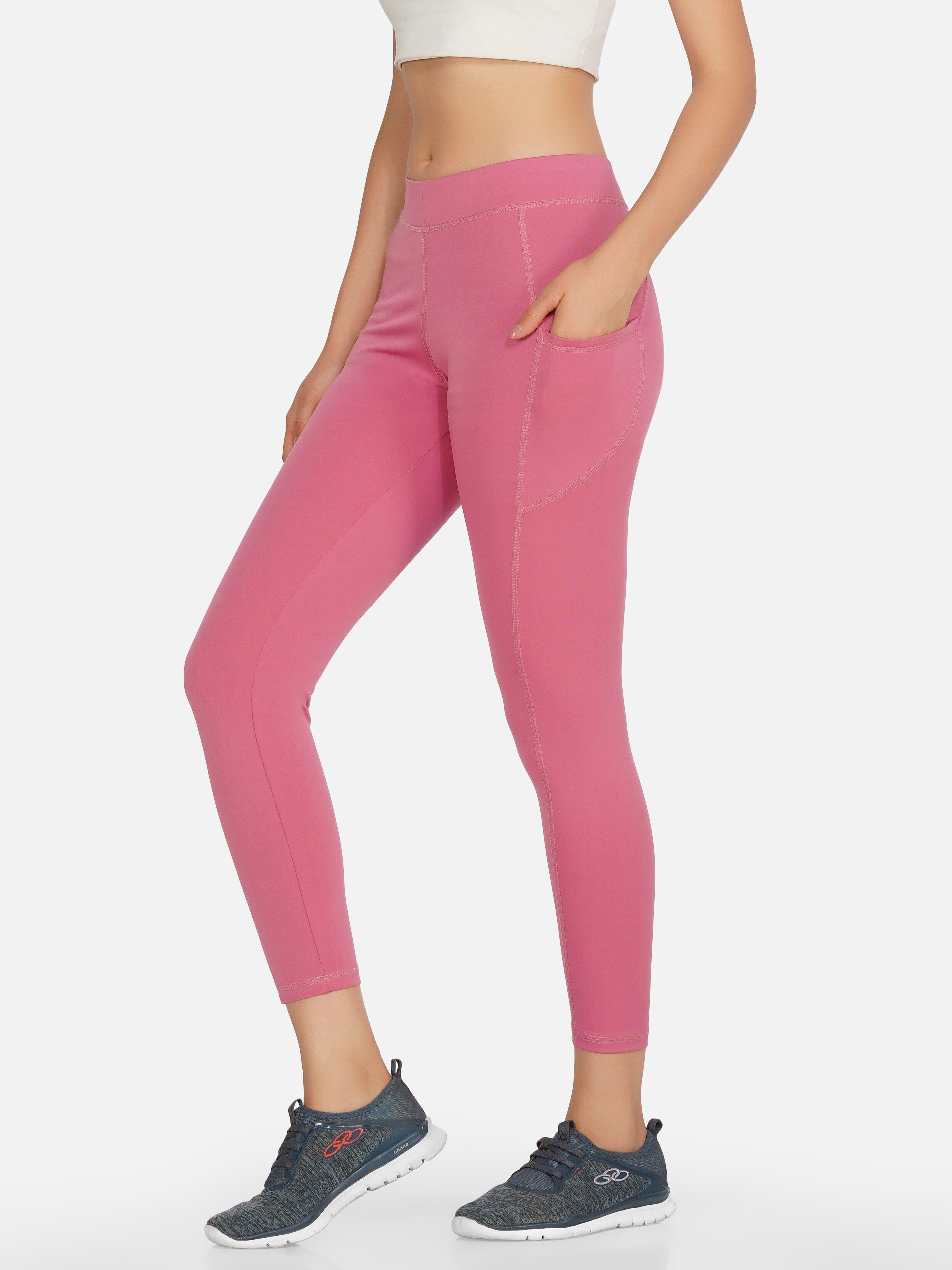 m7 by metronaut Solid Women Pink Tights-picture-38