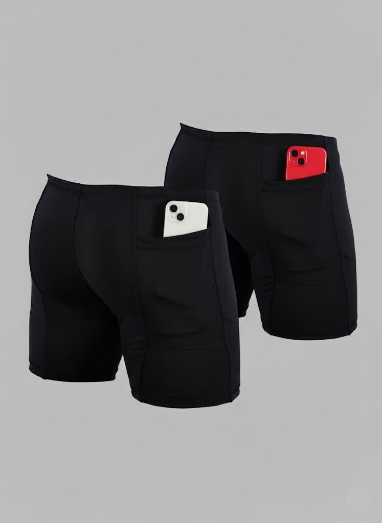troopline Solid Men Black, Black Tights-picture-6