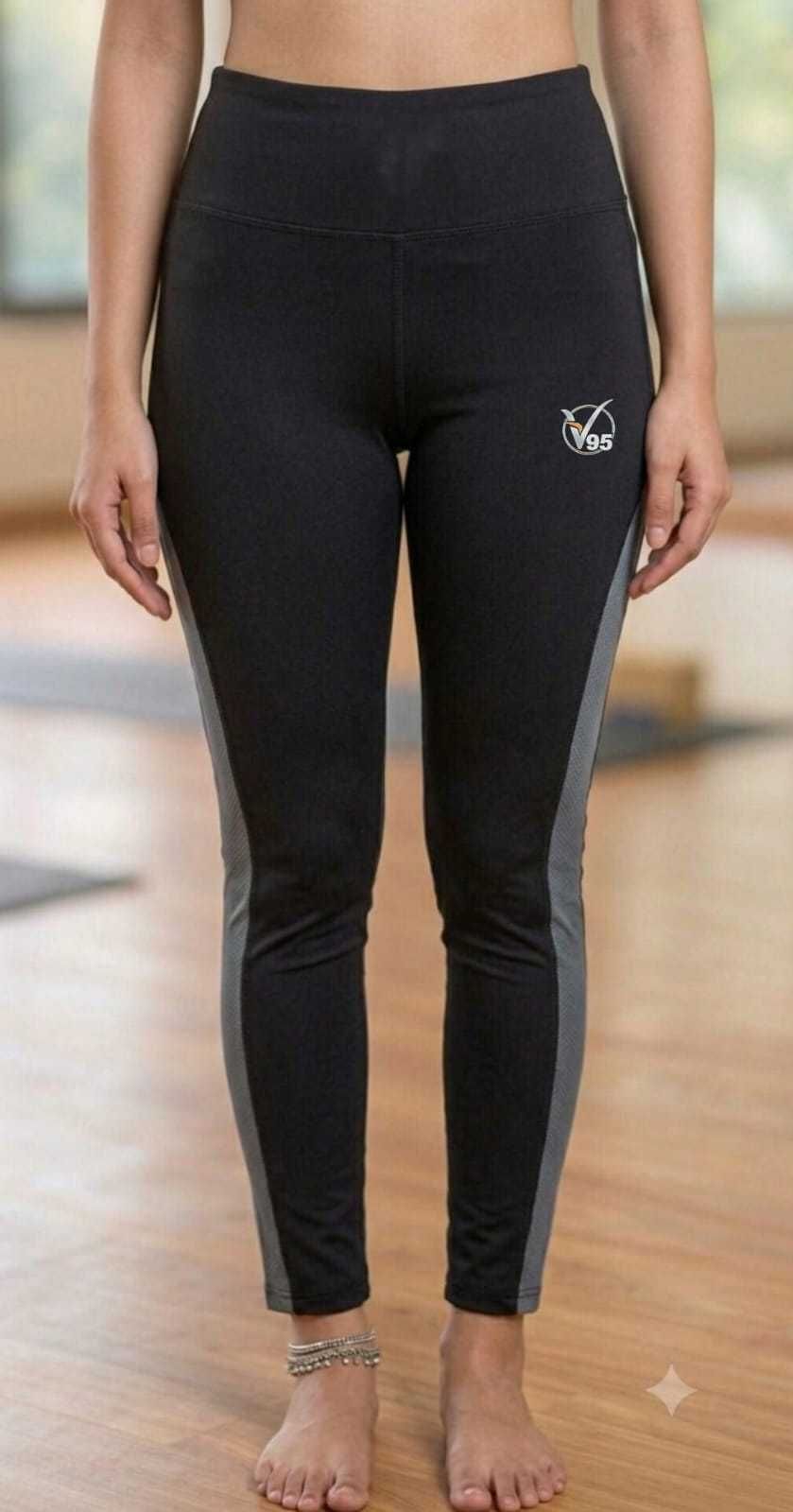 Solid Women Grey Tights-image-23