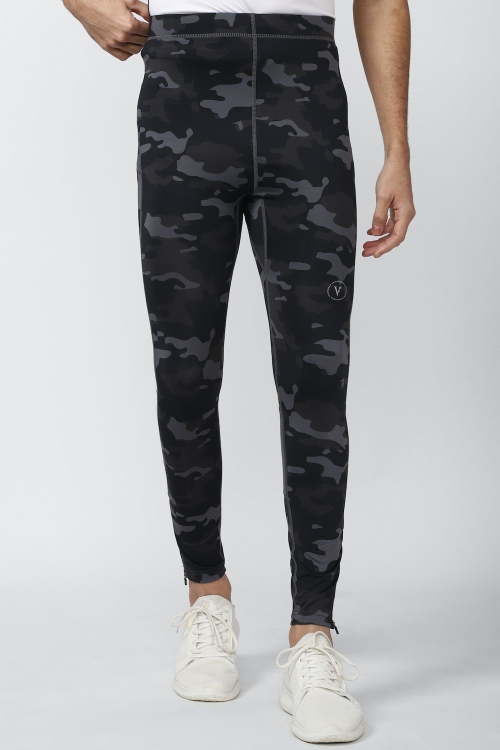 van heusen Printed Men Grey Tights-picture-18