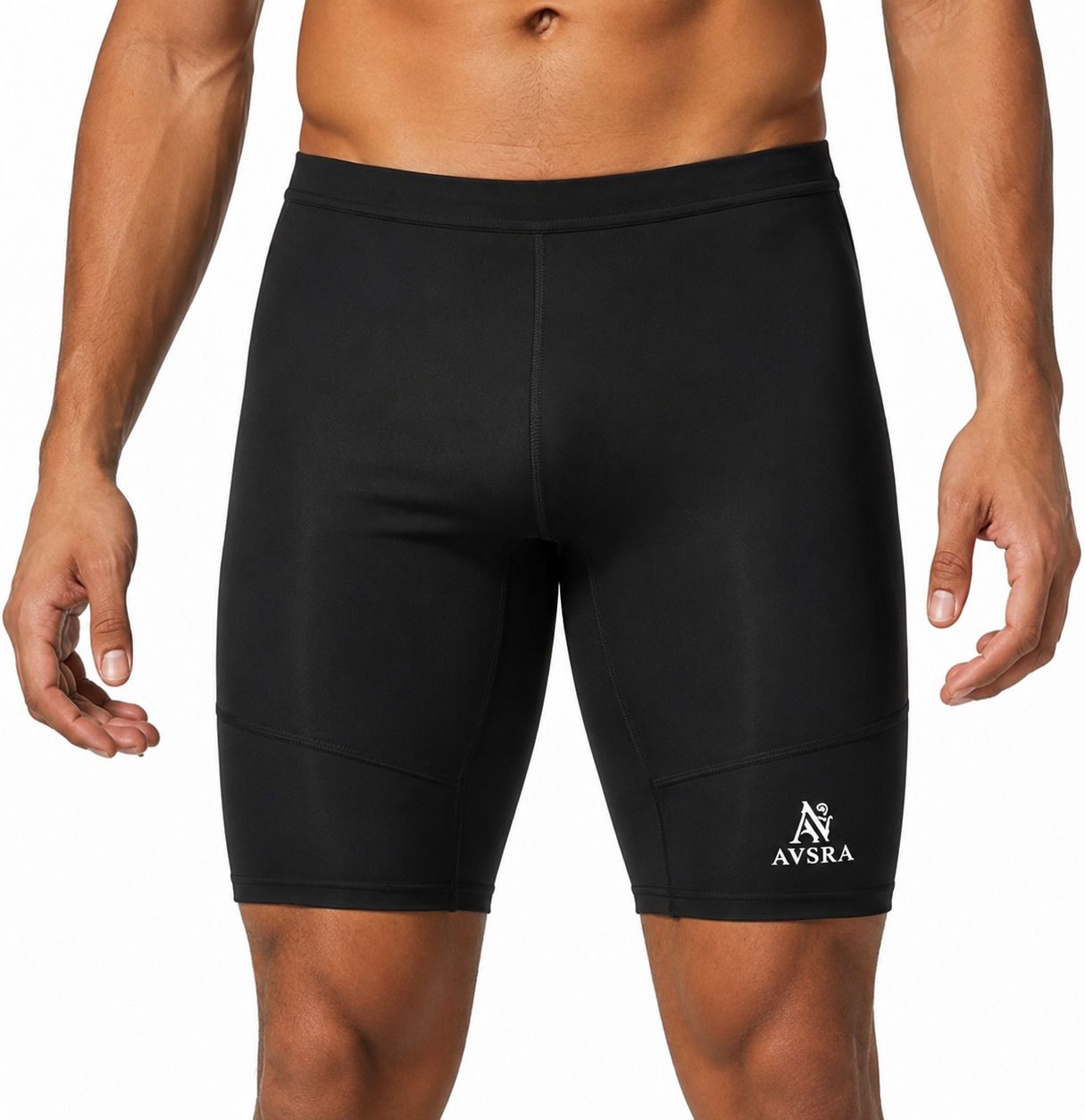 avsra Printed Men Black Tights-picture-26