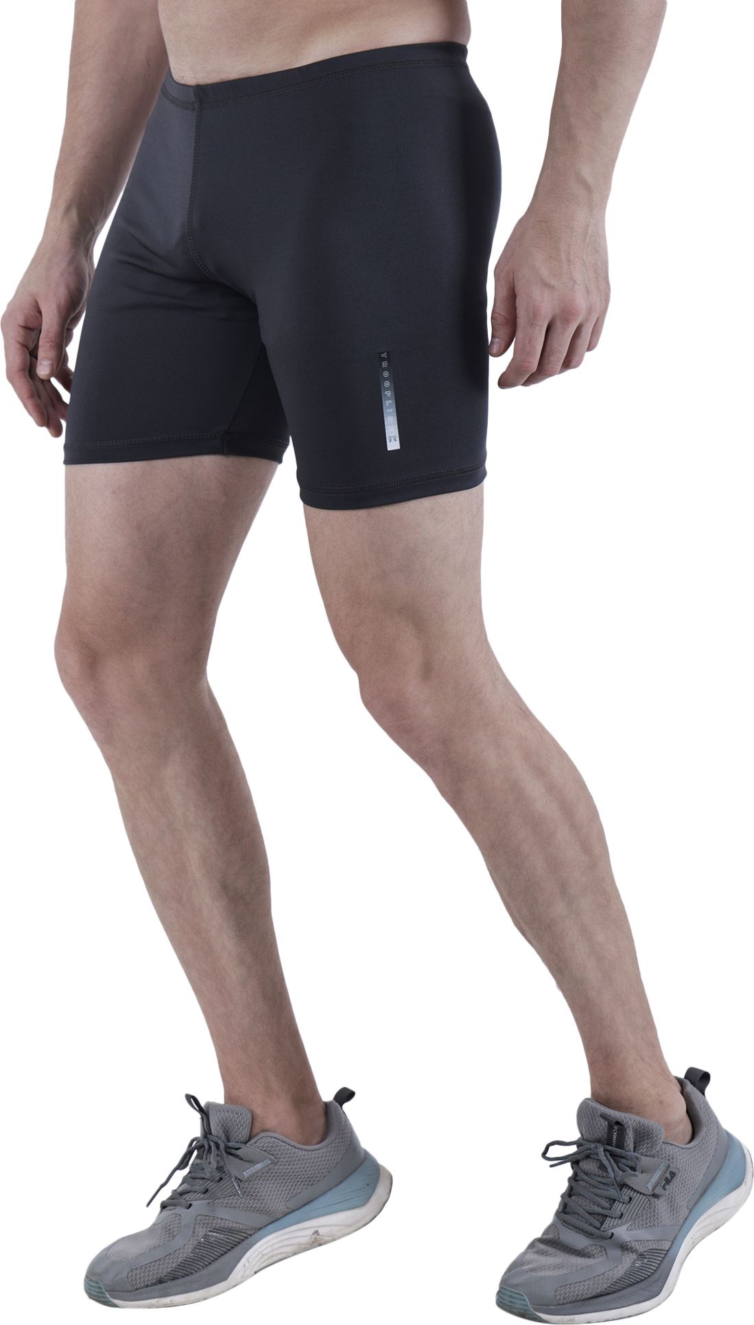 troopline Solid Men Grey Tights-picture-42