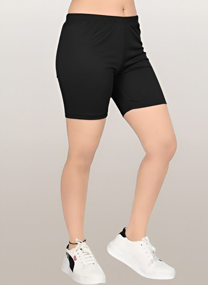 charutvsports Solid Men Black Tights-picture-10