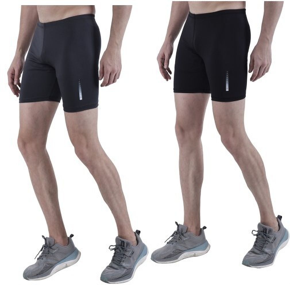 troopline Solid Men Black, Grey Tights-picture-19