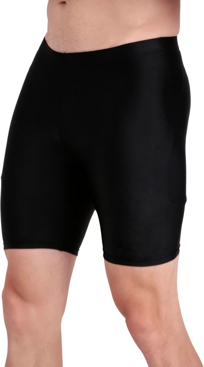 masterr Self Design Men Black Tights-picture-26