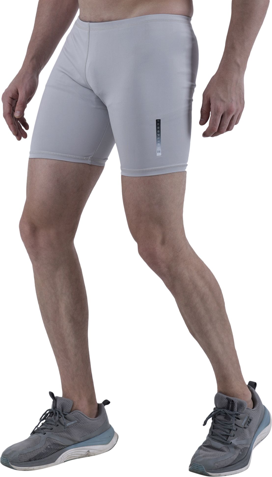troopline Solid Men Grey Tights-picture-43