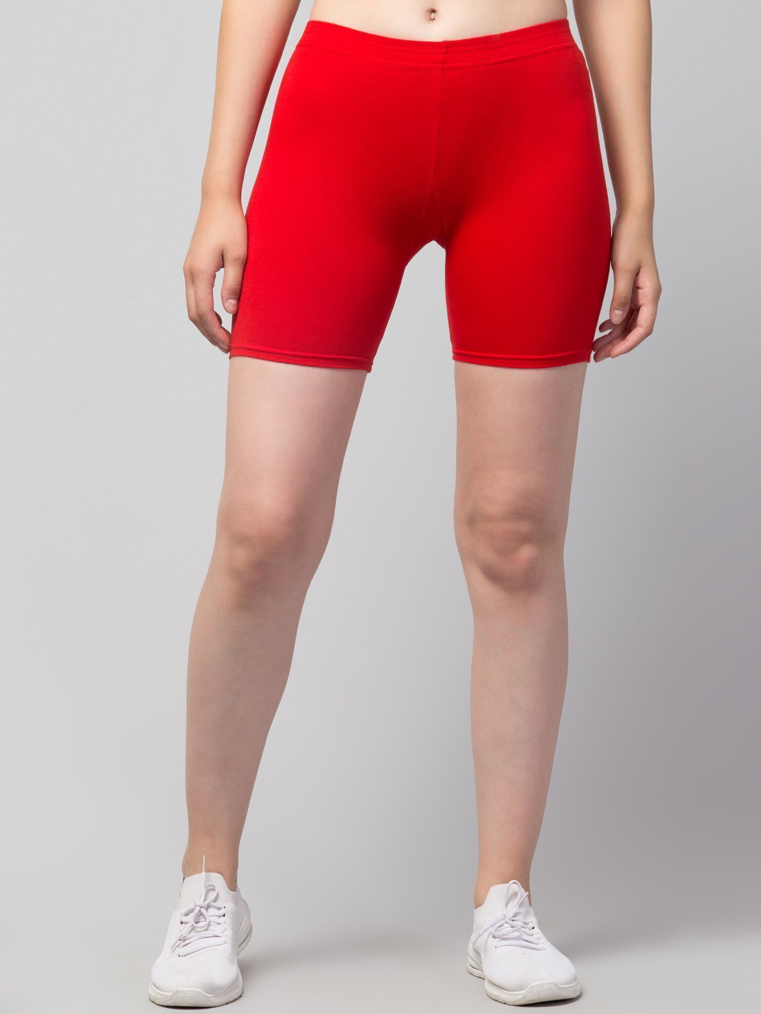 vishwakarma trends Solid Women Red Tights-picture-37