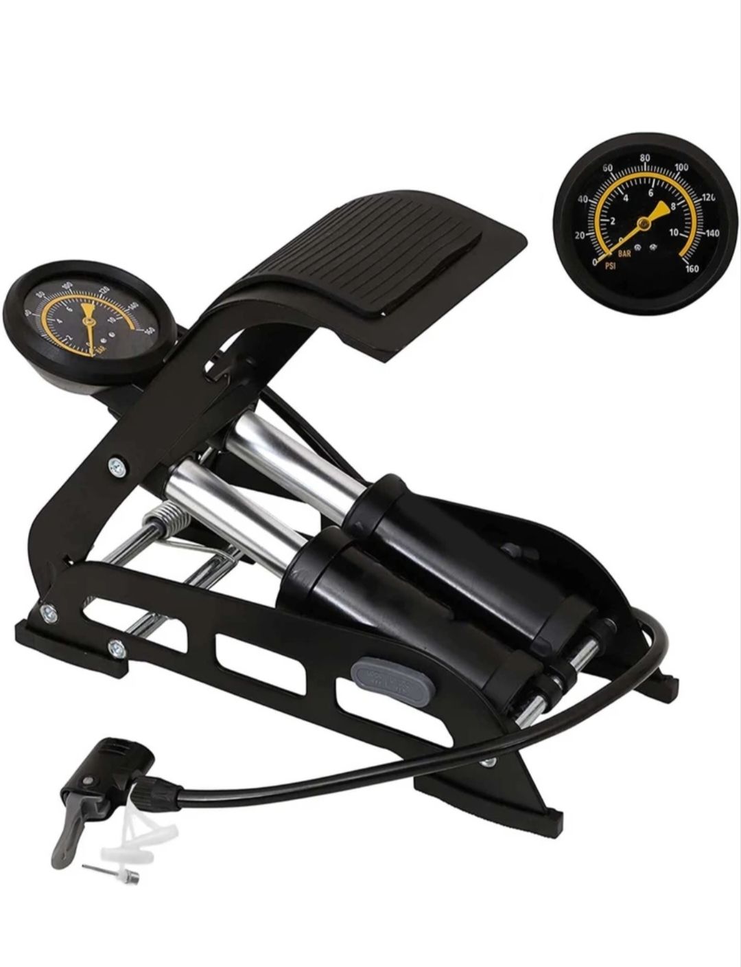 tyre air pump 01 161 psi Tyre Air Pump for Car & Bike-image-27