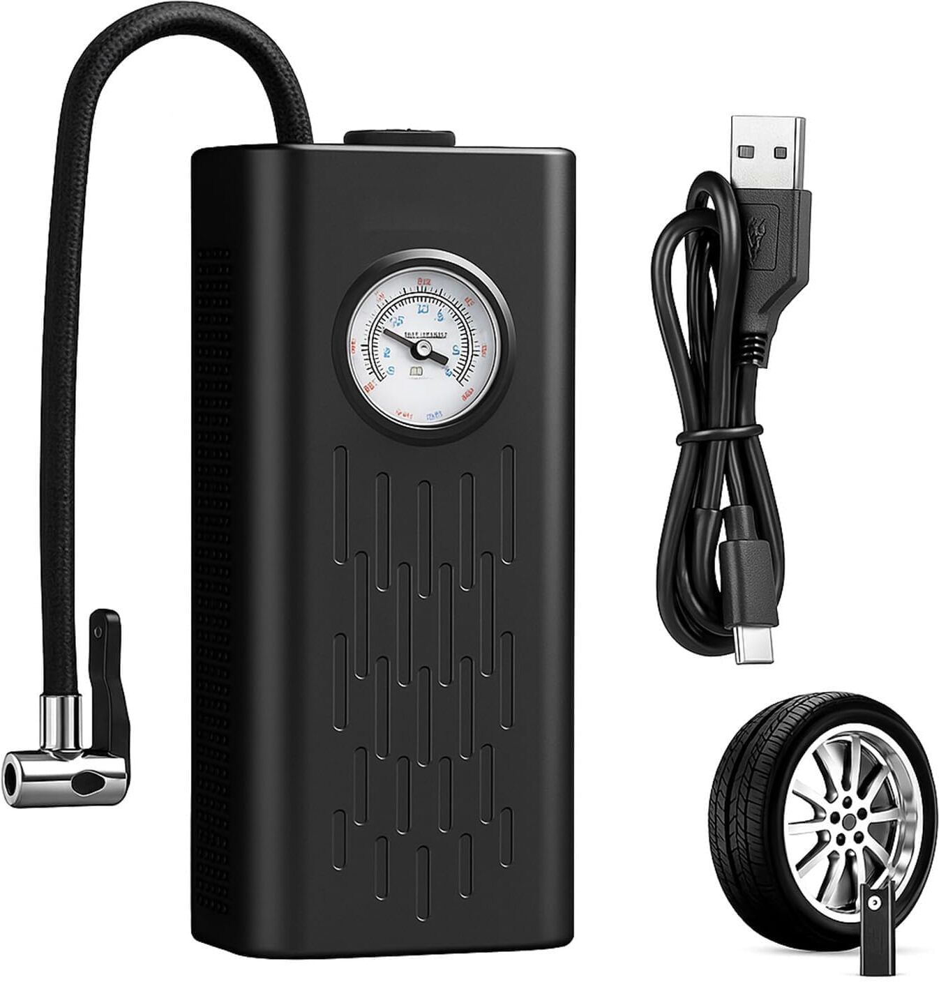 PUMP-01-33 120 psi Tyre Air Pump for Car & Bike-image-48
