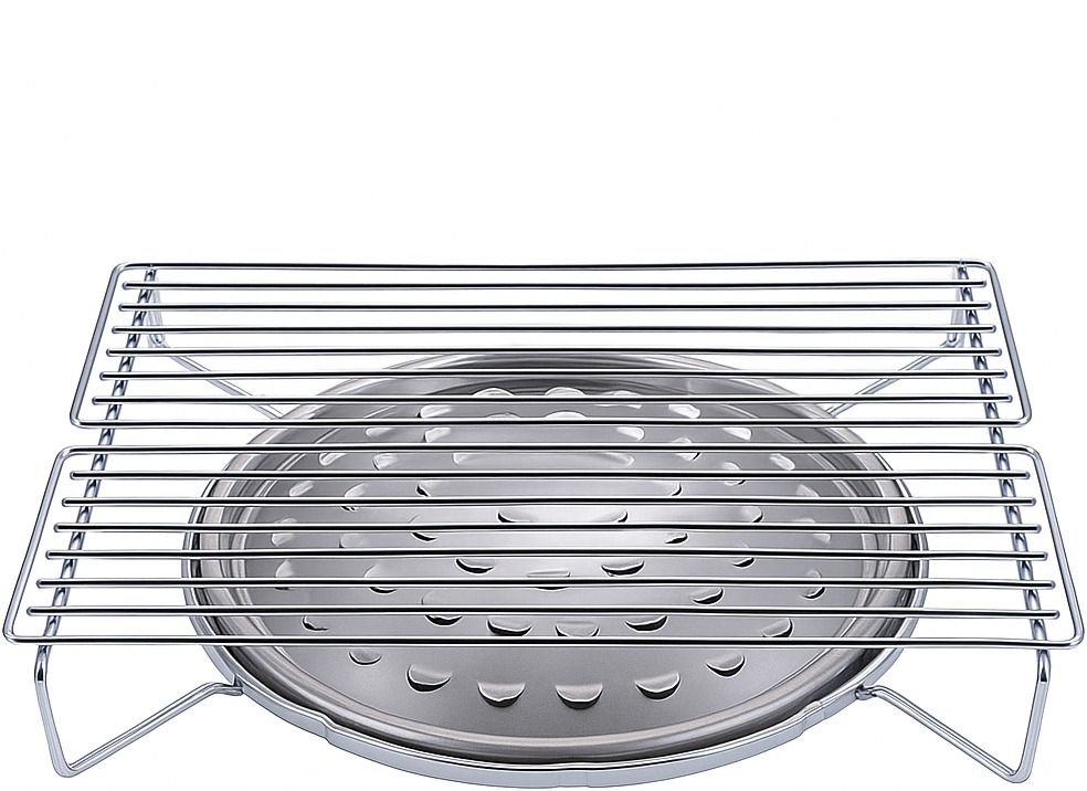 Portable Stainless Steel Barbecue Grill Rack Multi-Purpose Gas Burner 1 Slice Toast Rack