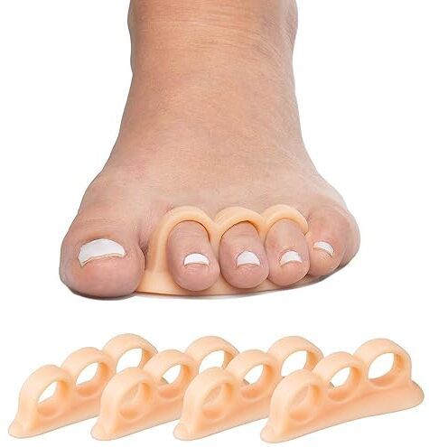 Silicone Toe Separators For Fast Pain Relief -(3 Loop)-image-49