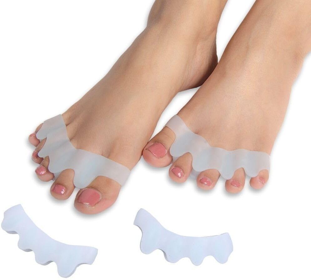 Care Silicone Toe Separator Gel Pads For Feet Toe Corrector Bunion Straightener-image-45