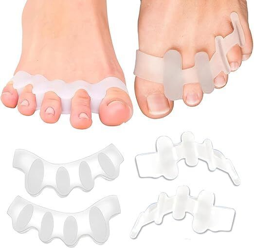 jeerzone Silicone Toe Separators For Fast Pain Relief -Free Size (AFT + New AFT)-picture-21