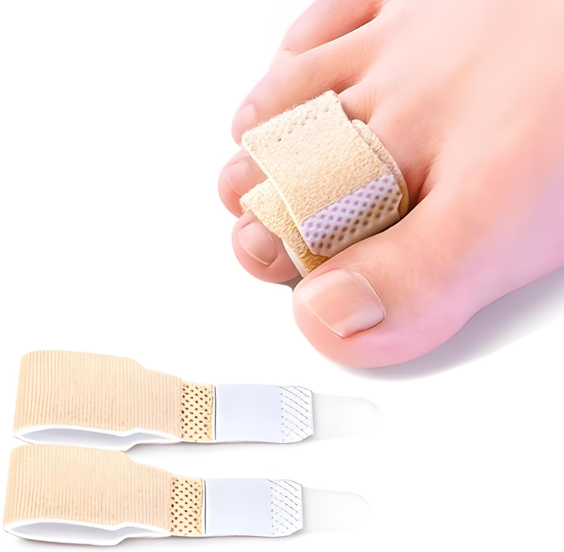 adbee 2PCS Toe Thumb Straightener Soft and Comfortable Toe Separator for Women & Men-picture-27