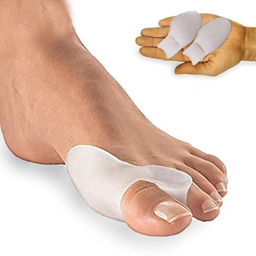 Silicone Foot Care Gel Bunion Protector Toe Separators Straightener Spreader
