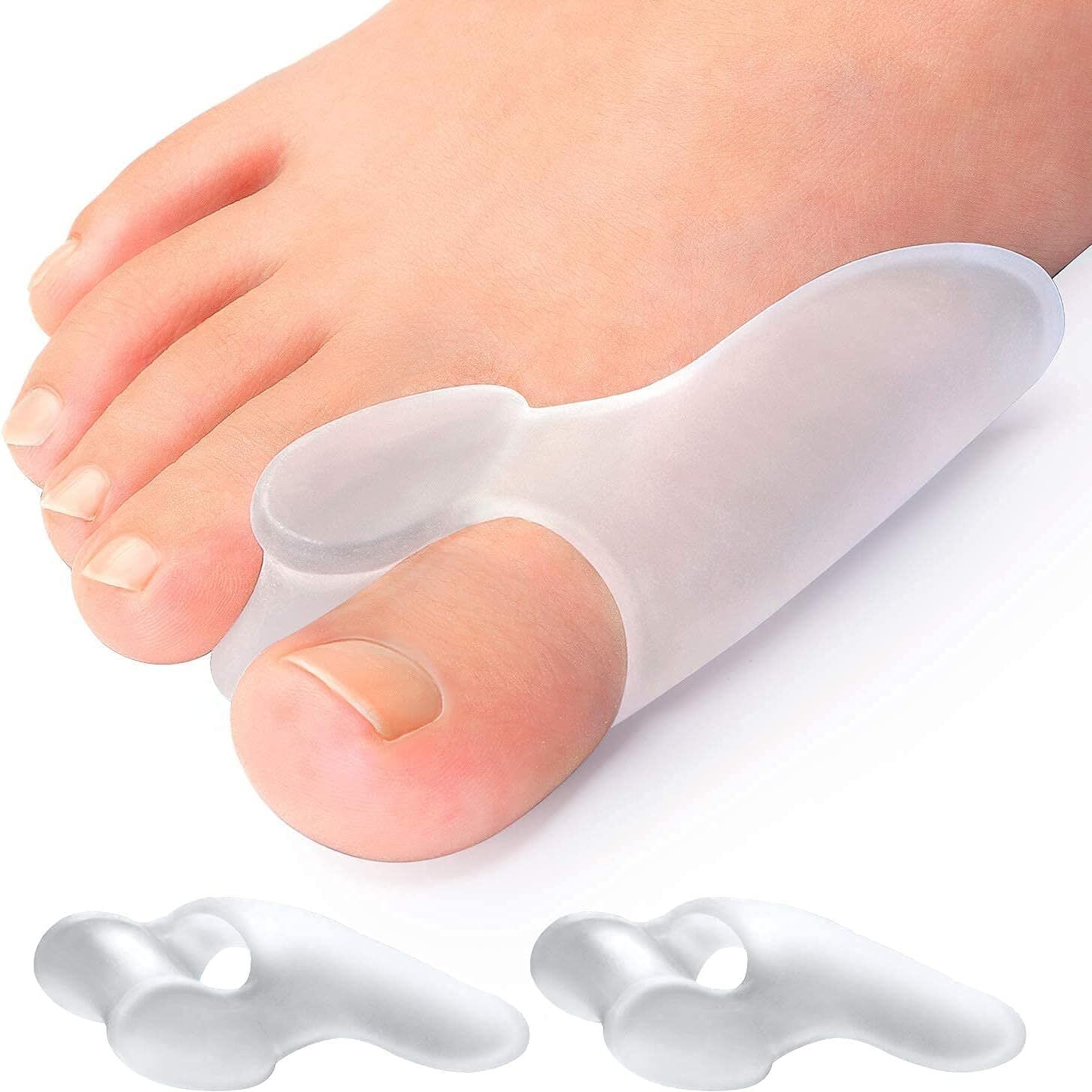 mayklen Silicone Toe Separator For Men & Women Leg Finger Straightener-picture-25