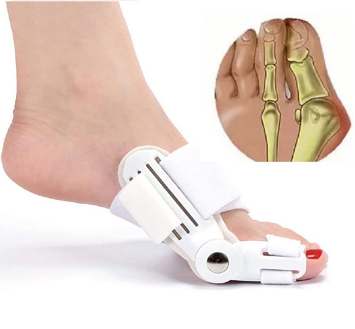 cozyzoro Toe Straightener Bunion Splint Pad-picture-16