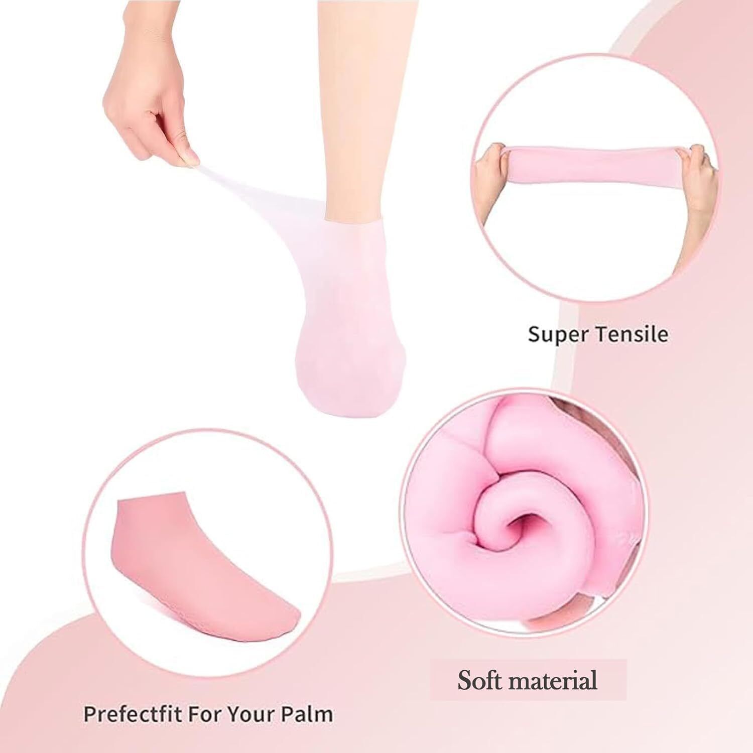 tu4 enterprise Silicone Socks Cracked Feet Skin Socks for Repairing Dry Foot-picture-12