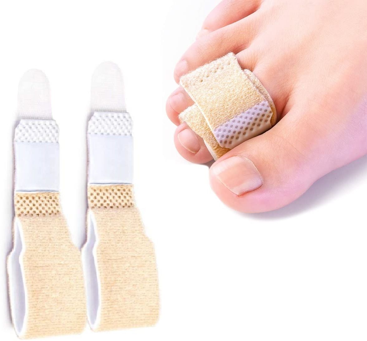 lakshminarayan sales 2PCS Toe Thumb Straightener Soft and Comfortable Toe Separator for Women-picture-13