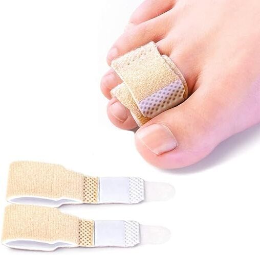 jeerzone Silicone Toe Separators For Fast Pain Relief - Free Size (Toe Strip)-picture-16
