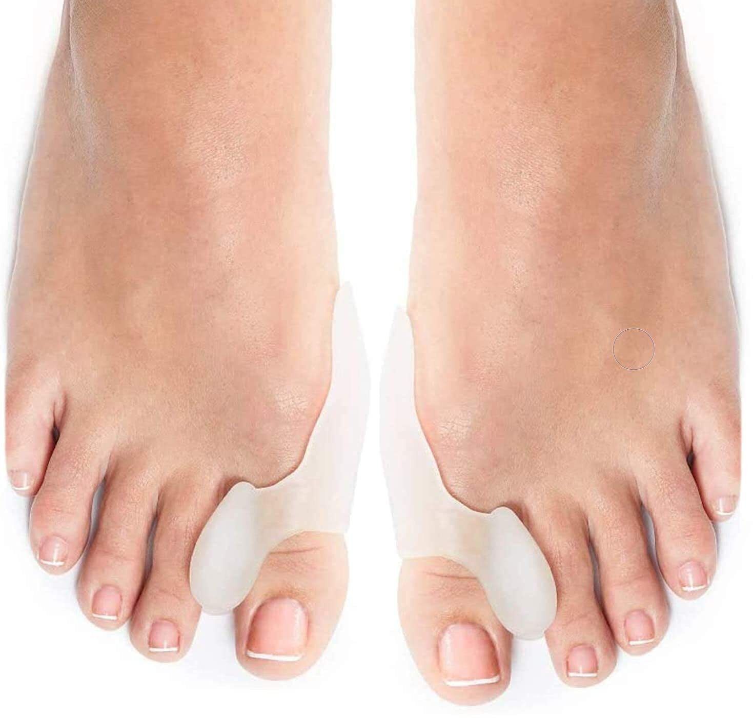 suvaniq Premium Gel Toe Separator Pack of 2 for Foot Pain Relief and Toe Alignment-picture-38