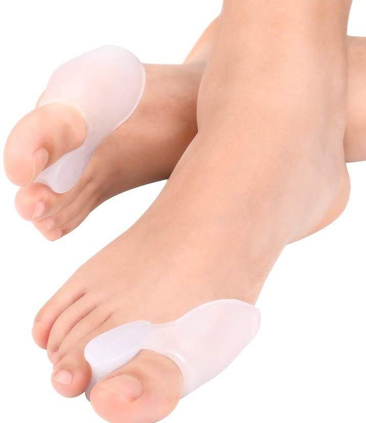 Silicone Foot Care Gel Bunion Protector Toe Separators Straightener Spreader