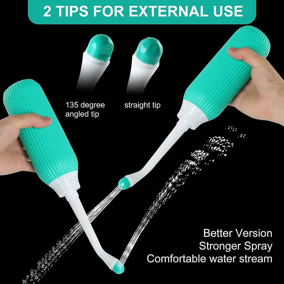 pratyang Portable bidet, Jet Spray for Toilet | Retractable, 2 angled Nozzles P251 Manual Bidets-picture-25