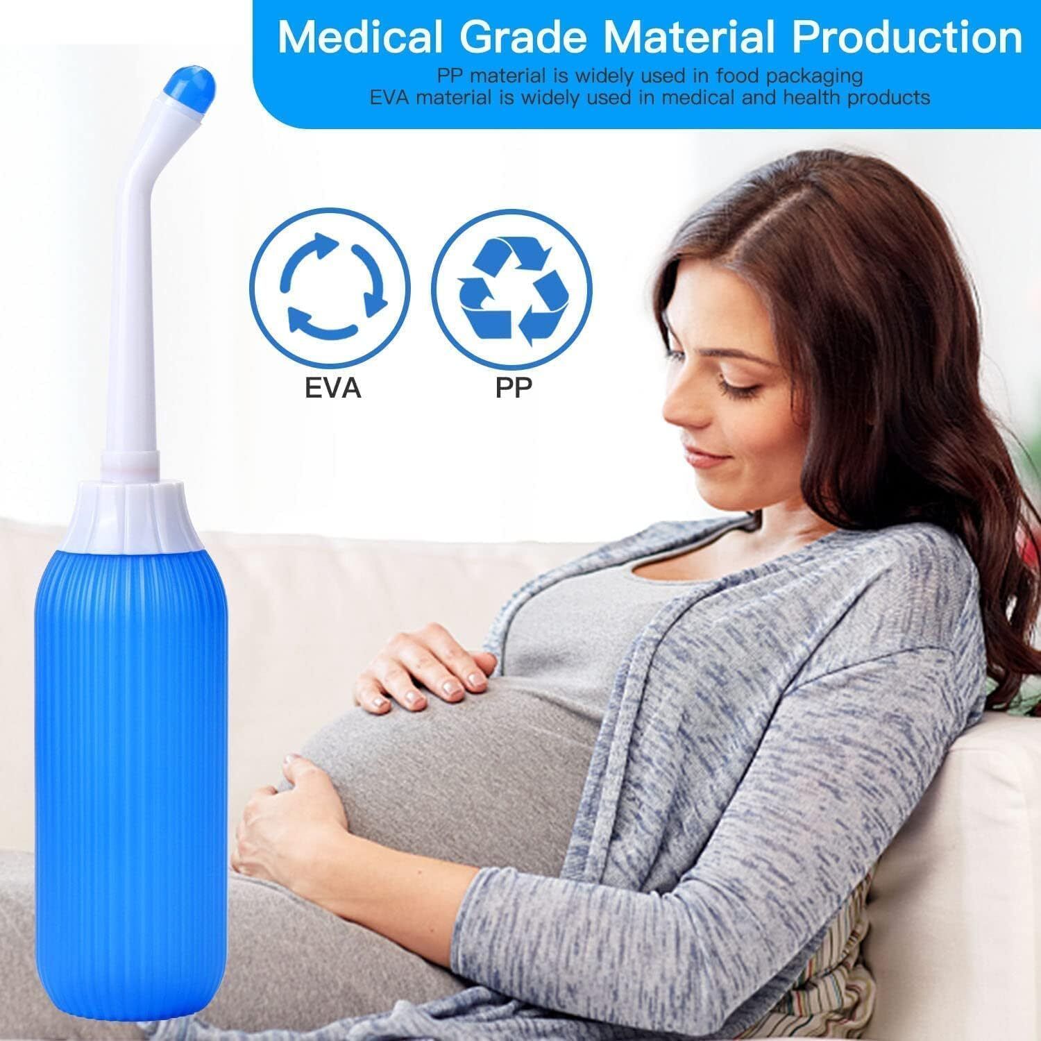 Portable bidet, Jet Spray for Toilet | Retractable, 2 angled Nozzles M125 Manual Bidets