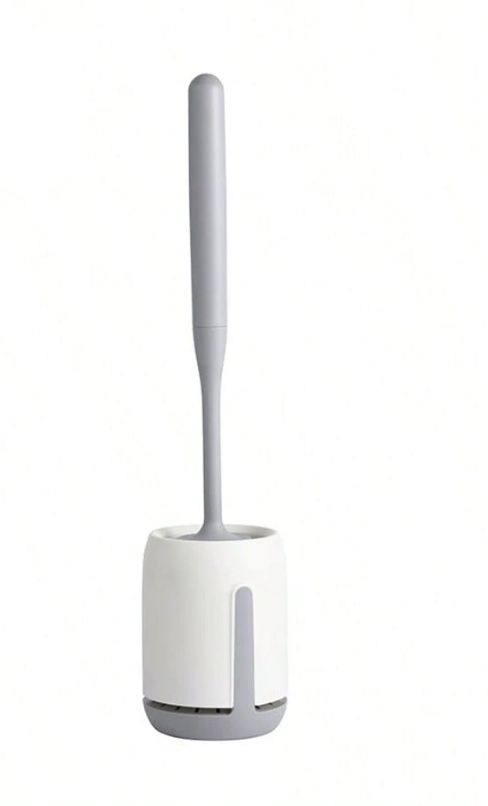 tgopit Wall Mounted Toilet Brush Holder with Quick Drying Base and Adhesive Sticker with Holder-picture-11