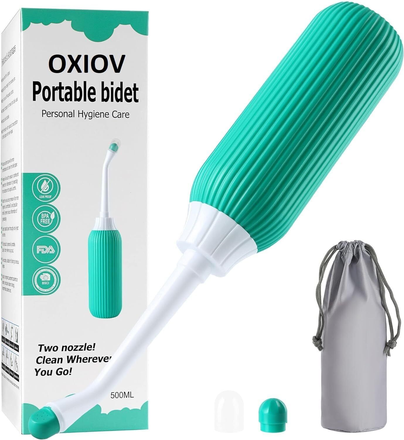 sharpnal 500ML Plastic Retractable Handheld Water Spray Bidet Bidet Nozzle-picture-9