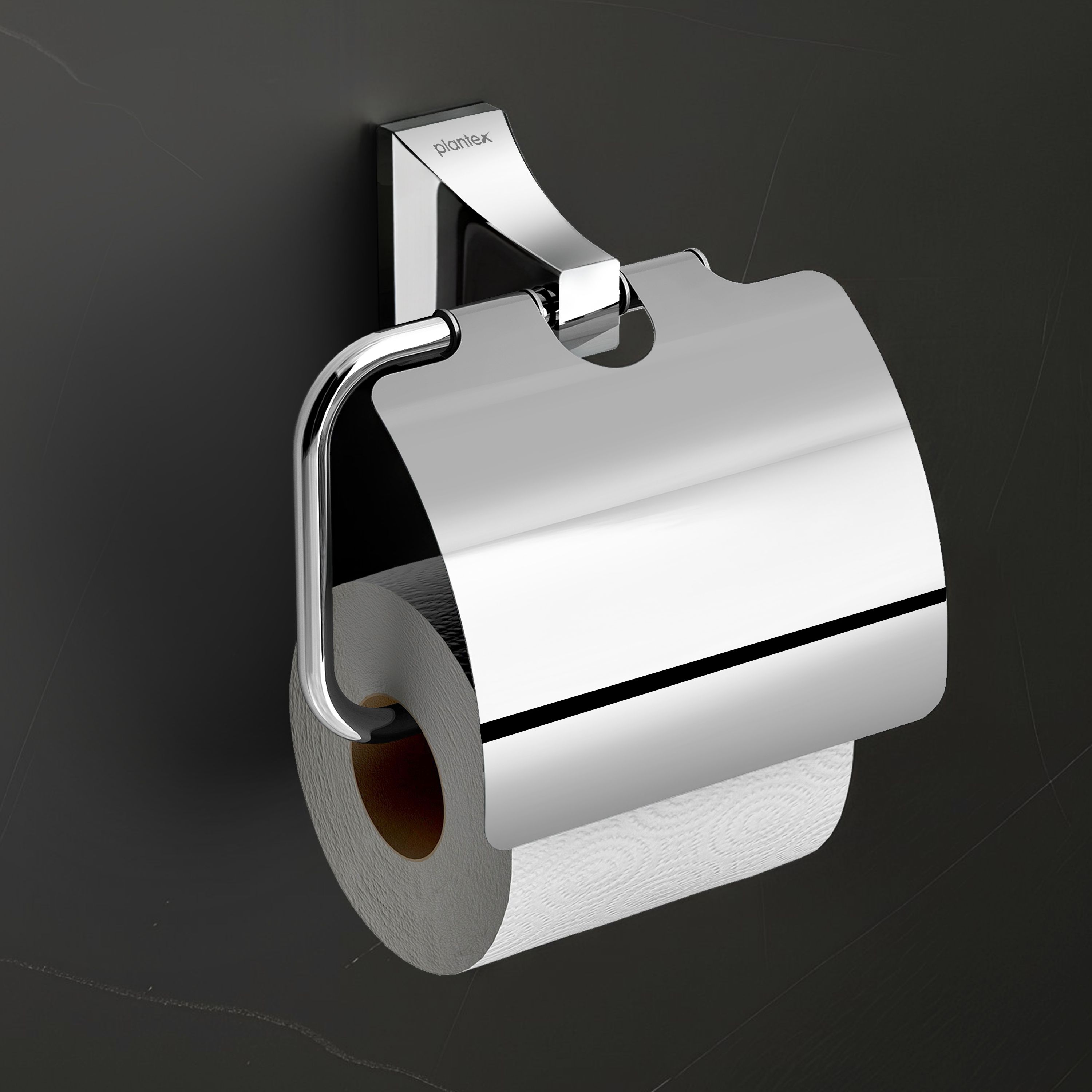 Paper Holder for Bathroom/Toilet Paper Holder With Lid/Tissue Paper Roll Holder Brass Toilet Paper Holder-image-10