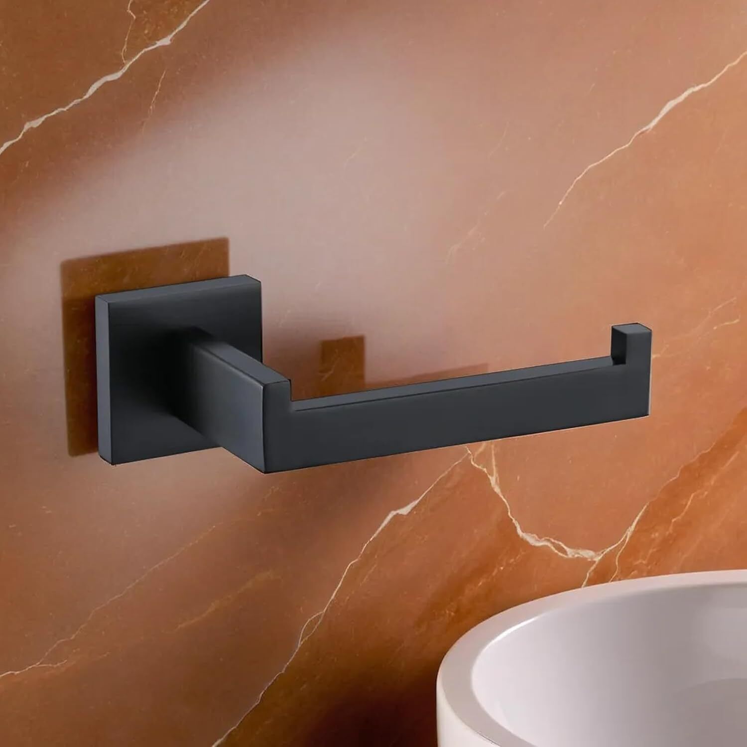 Wall Mount Tissue Roll Stand For Bathroom & Kitchen Accessories, Stainless Steel Toilet Paper Holder-image-20