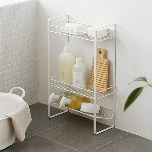 indian decor 28415 Countertop Freestanding Modern Spice Rack , Kitchen Cabinet Iron Toilet Paper Holder-picture-44