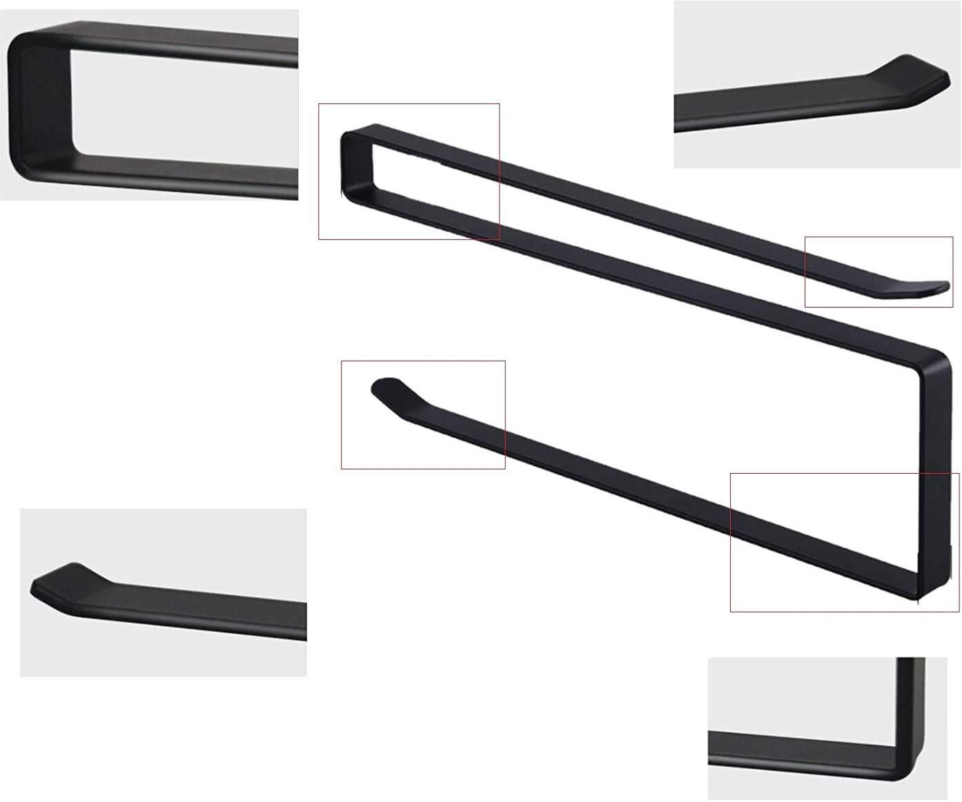 Dime Store Iron Paper Holder Towel Holder Underneath Cabinet Rack Holder Iron Toilet Paper Holder-picture-13