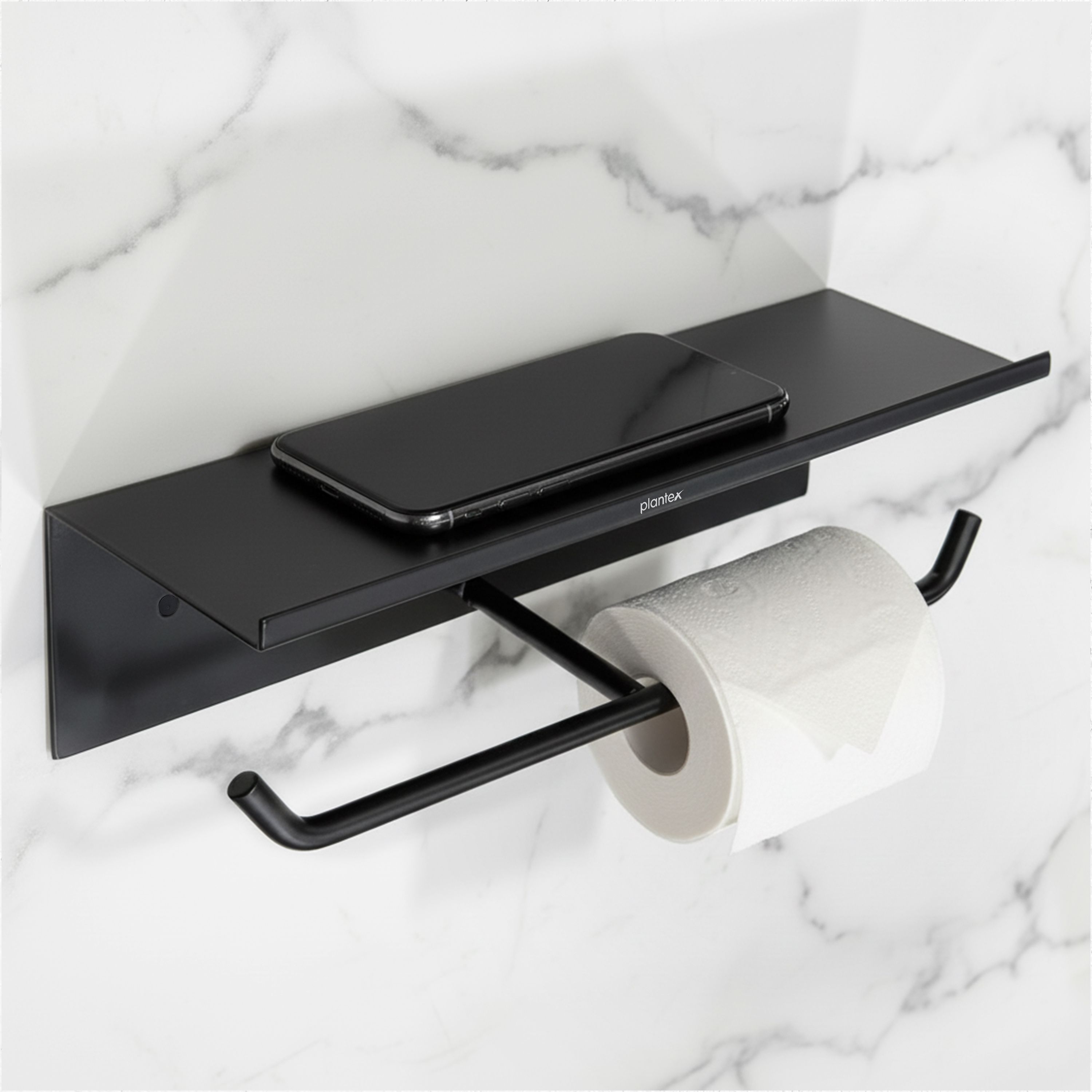 Dual Toilet Paper Holde/Tissue Paper Roll Holder with Mobile Stand GI Steel Toilet Paper Holder-image-26