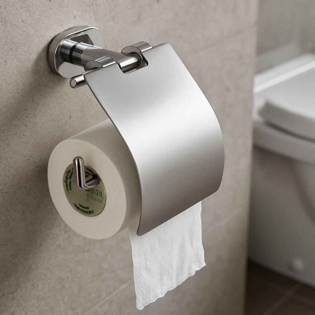 Brass Toilet Paper Holder-image-3