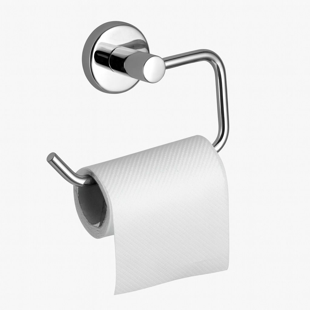 Stainless Steel Toilet Paper Holder-image-1