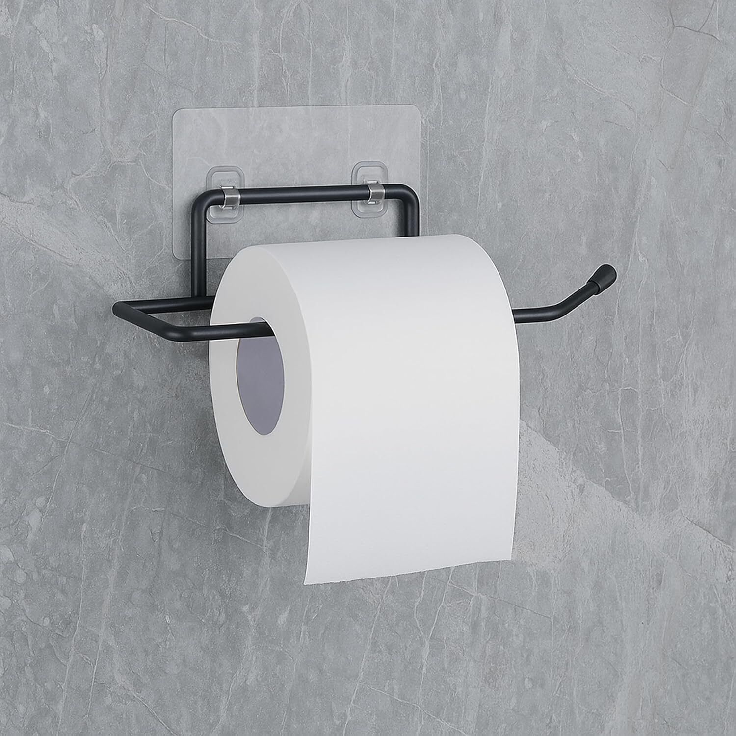 1pcs Self Adhesive Toilet Paper Holder GI Steel Tissue Roll Holder Stainless Steel Toilet Paper Holder-image-3