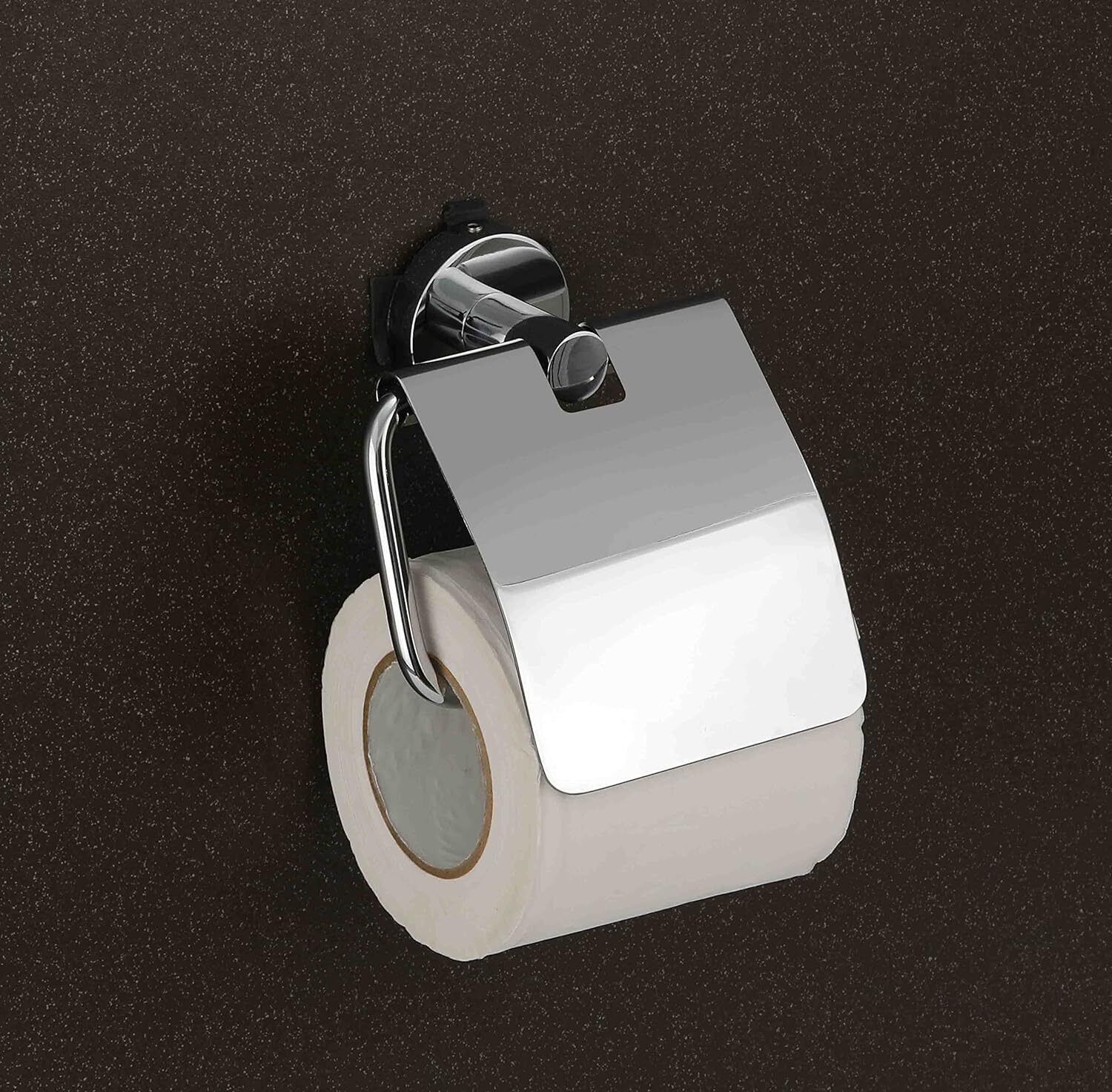 Toilet Roll Napkin Holder, Tissue Paper Holder with Lid, Tissue Paper Holder Stainless Steel Toilet Paper Holder-image-26