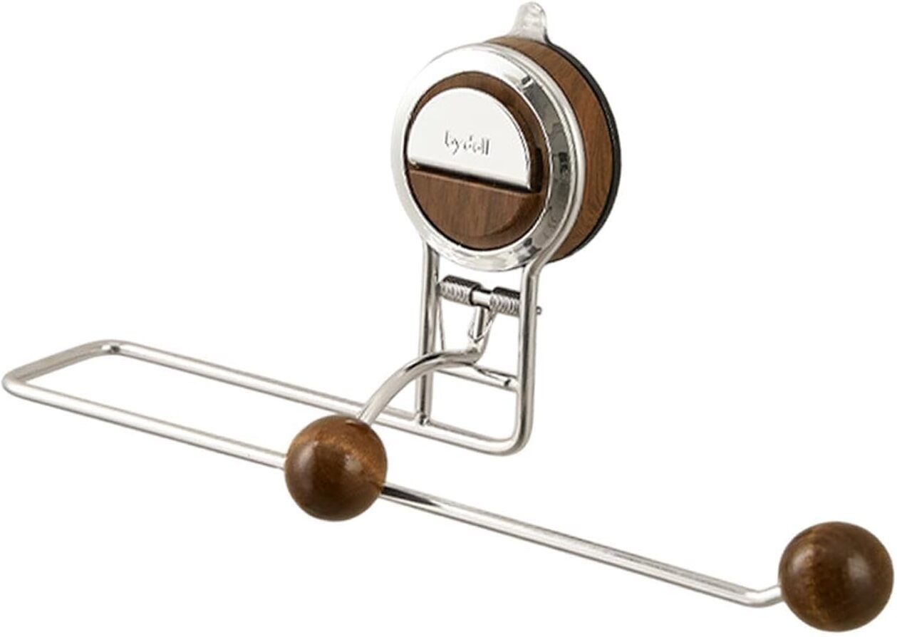 Suction Cup Paper Towel Holder - No-Drill Wall Mount Dispenser Stainless Steel Toilet Paper Holder-image-41