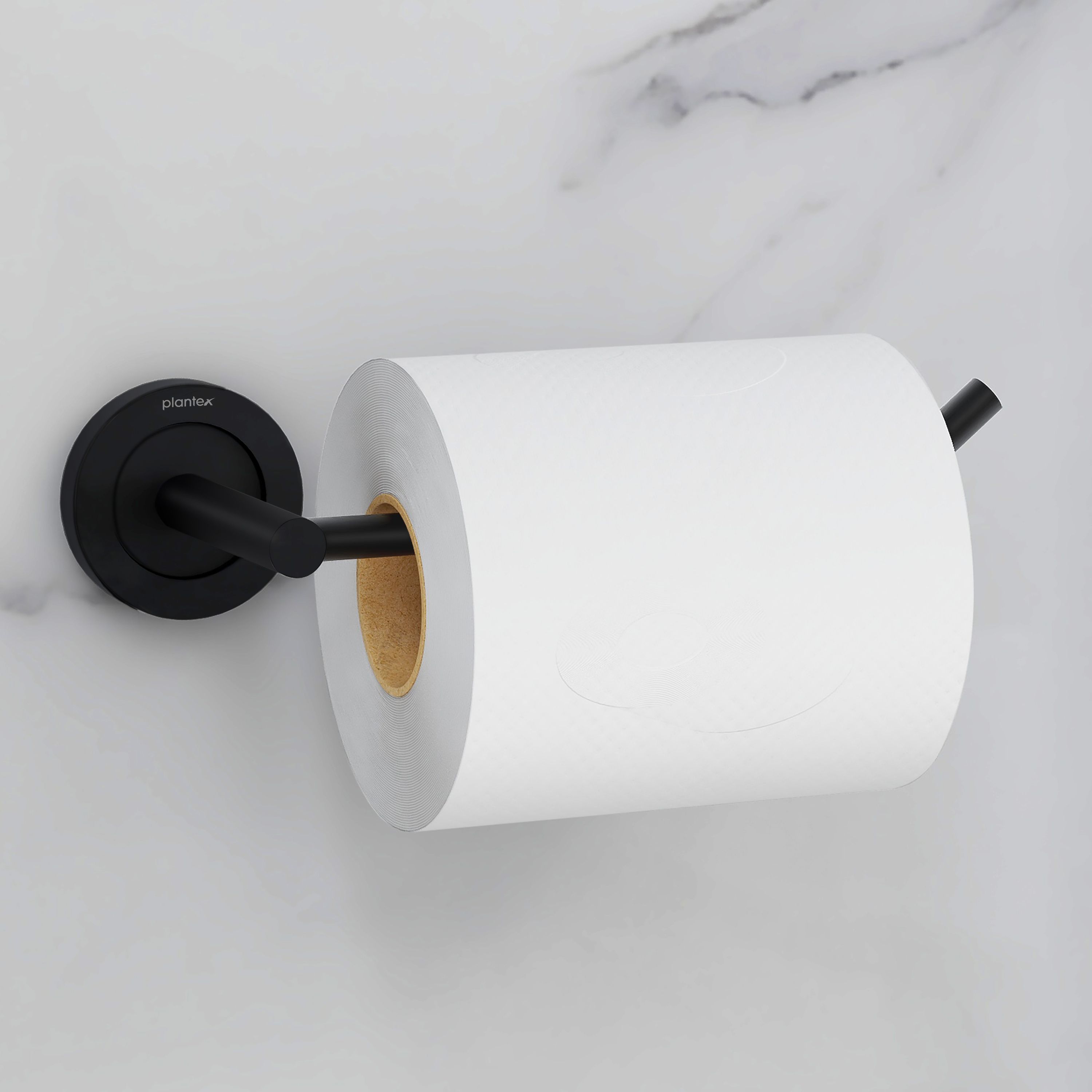 Stainless Steel Toilet Paper Roll Holder in Kitchen/Bathroom Accessories (Black) Stainless Steel Toilet Paper Holder-image-26