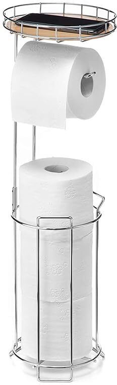 indian decor 31434 Classic Multipurpose Designer Toilet Tissue Paper Holder Iron Toilet Paper Holder-picture-3