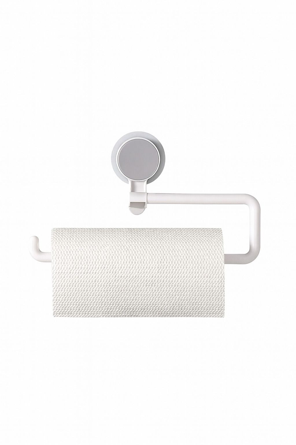 xbey Magic Sticker Self Adhesive Multifunctional Paper Towel Holder Plastic Toilet Paper Holder-picture-6