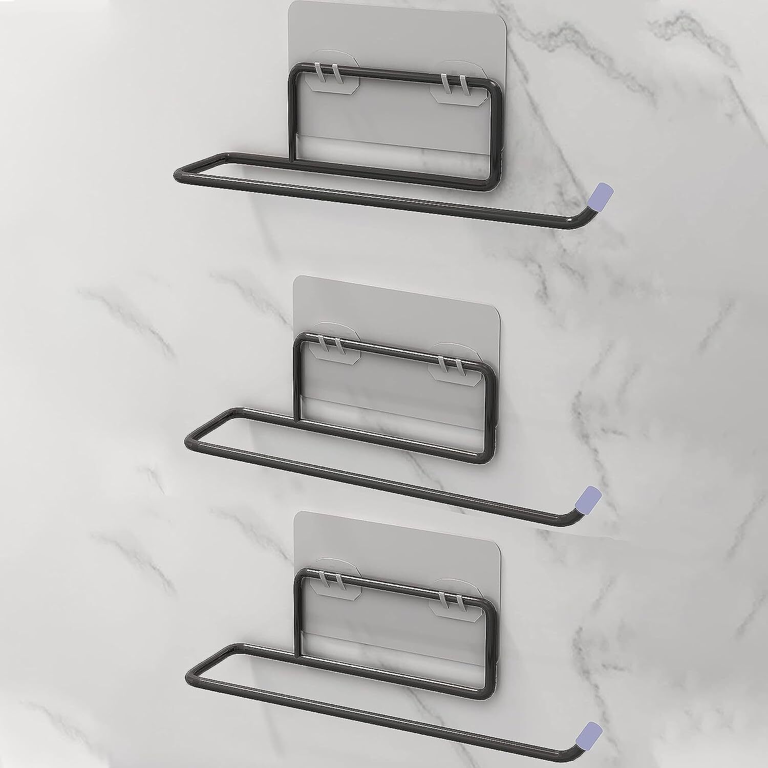 Self Adhesive GI Steel Toilet Paper Roll Holder/Tissue Roll Holder for Bathroom- Steel Toilet Paper Holder