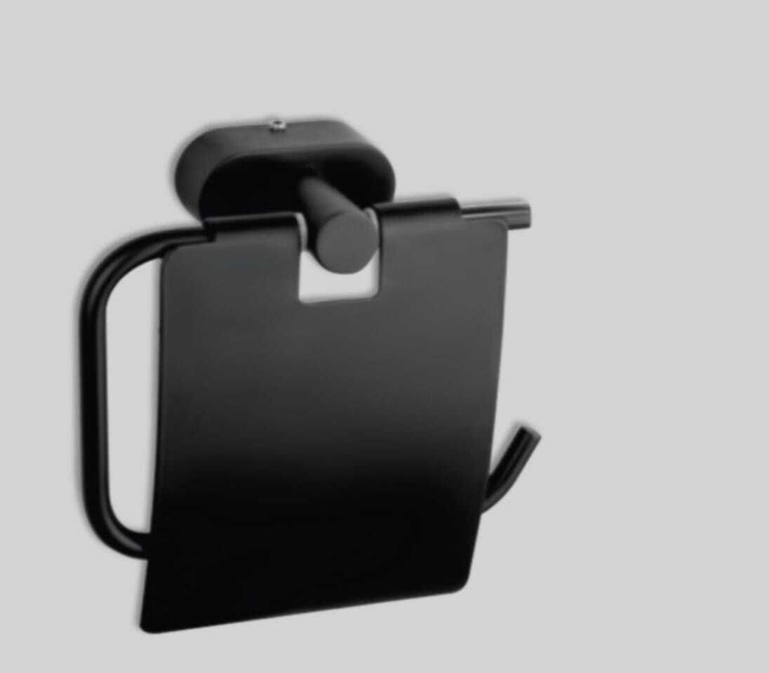 Cypher Series Matt Black Finish 304 Stainless Steel Toilet Paper Holder Stainless Steel Toilet Paper Holder-image-23