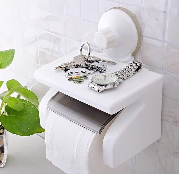 cozyzoro Plastic Toilet Paper Holder-picture-10