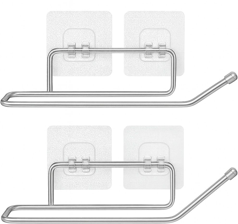 Tissue Roll Holder for Bathroom Stainless Steel Toilet Paper Holder-image-7