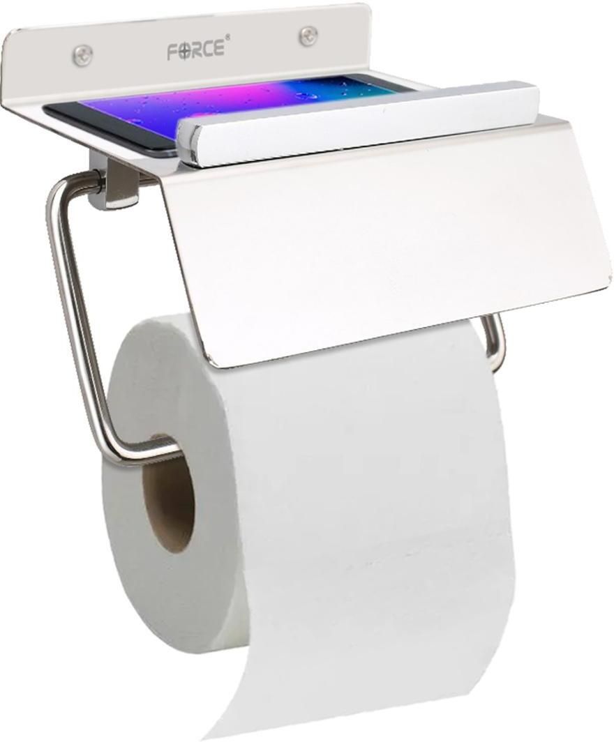Toilet Paper Roll Holder with Mobile Stand Stainless Steel Toilet Paper Hanger Stainless Steel Toilet Paper Holder-image-45